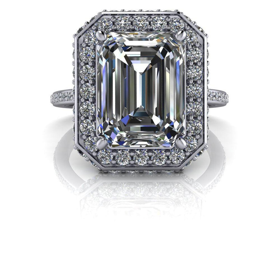 925 Silver Engagement Ring Bel Viaggio Designs, LLC