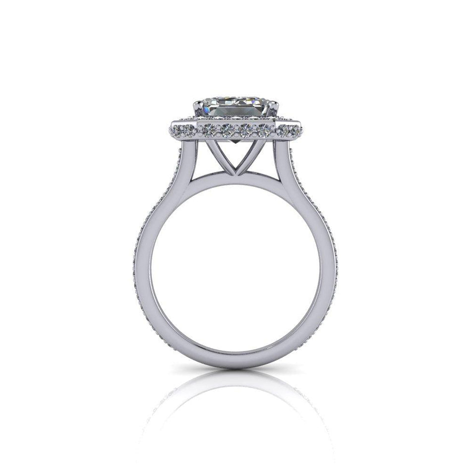 925 Silver Engagement Ring Bel Viaggio Designs, LLC