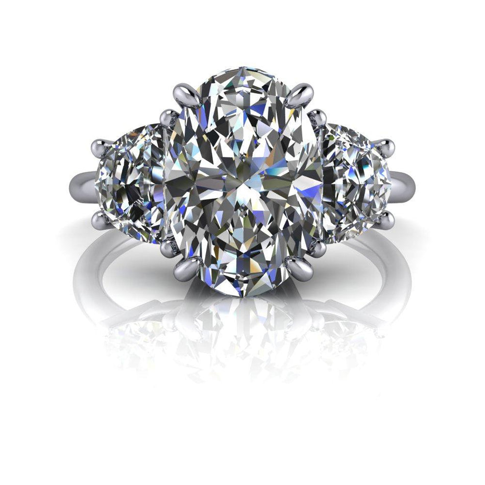 925 Silver Engagement Ring Bel Viaggio Designs, LLC