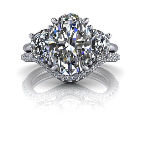 925 Silver Engagement Ring Bel Viaggio Designs, LLC