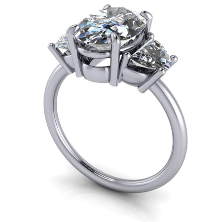 10kt white gold Engagement Ring Bel Viaggio Designs, LLC