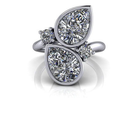 925 Silver Engagement Ring Bel Viaggio Designs, LLC