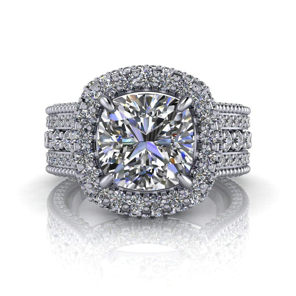 925 Silver Engagement Ring Bel Viaggio Designs, LLC