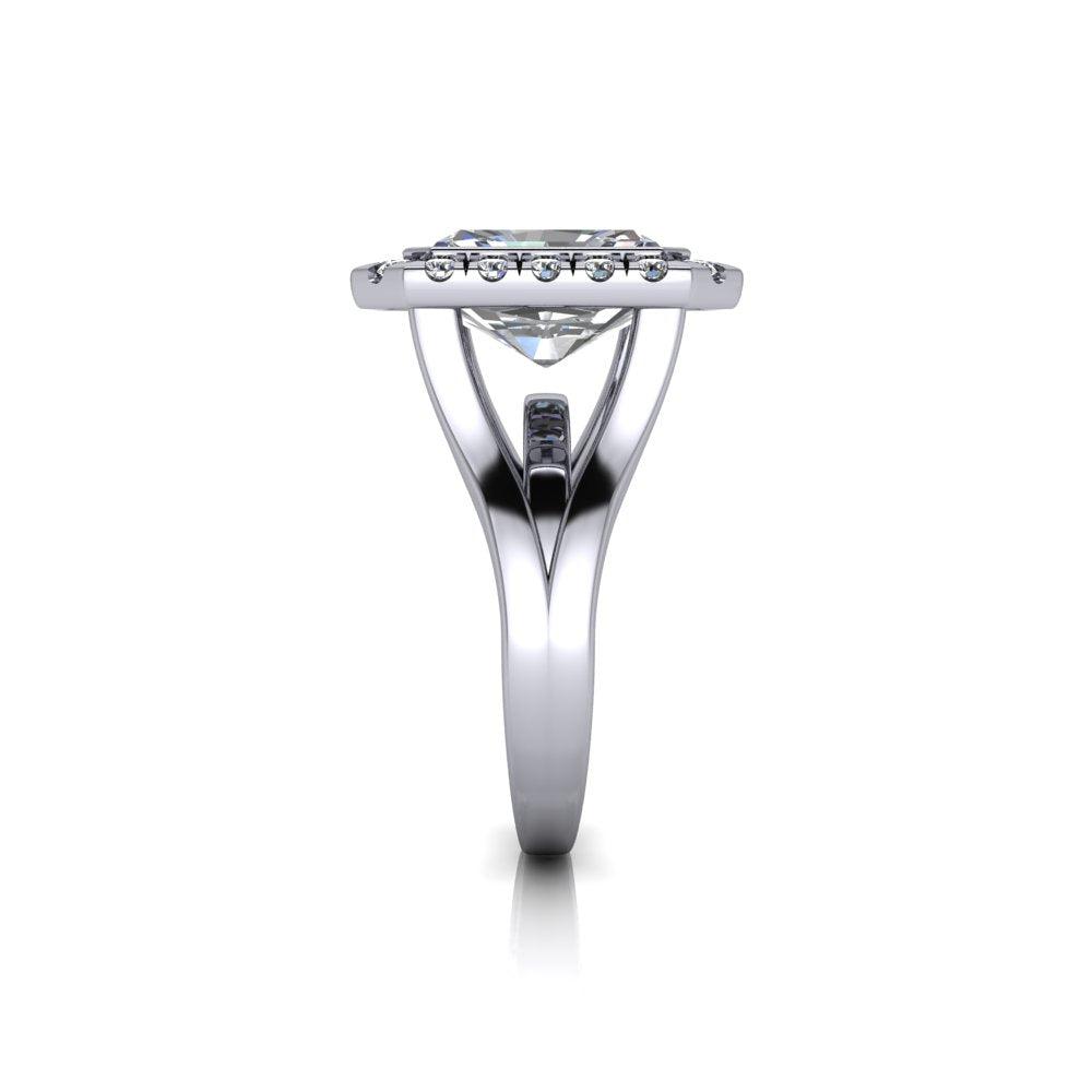 925 Silver Engagement Ring Bel Viaggio Designs, LLC