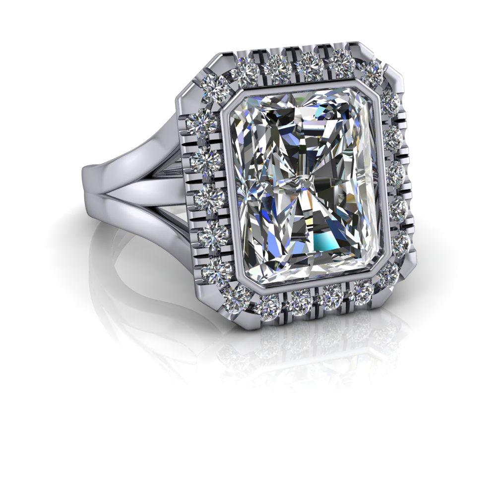 925 Silver Engagement Ring Bel Viaggio Designs, LLC