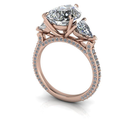 10kt rose gold Engagement Ring Bel Viaggio Designs, LLC