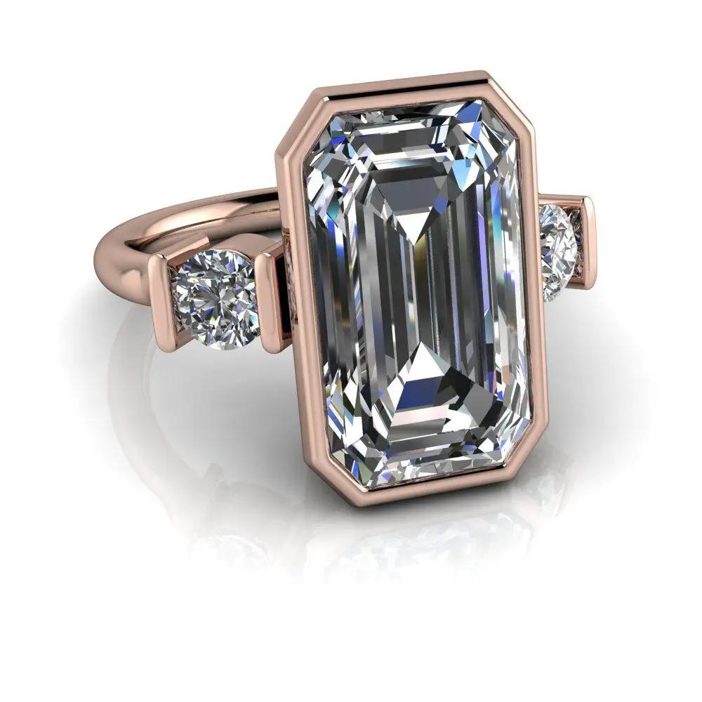 10kt rose gold Engagement Ring Bel Viaggio Designs, LLC