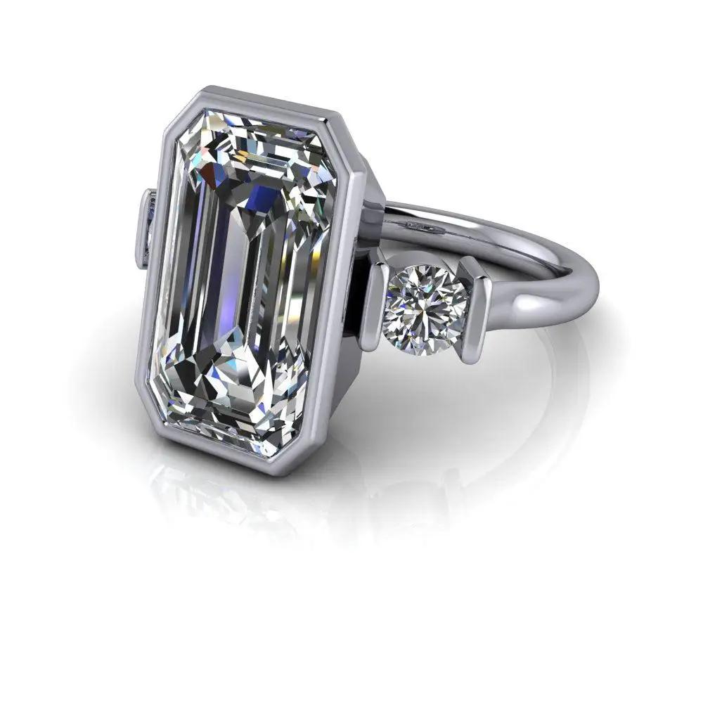 925 Silver Engagement Ring Bel Viaggio Designs, LLC