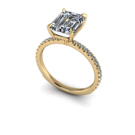 10kt rose gold Engagement Ring Bel Viaggio Designs, LLC