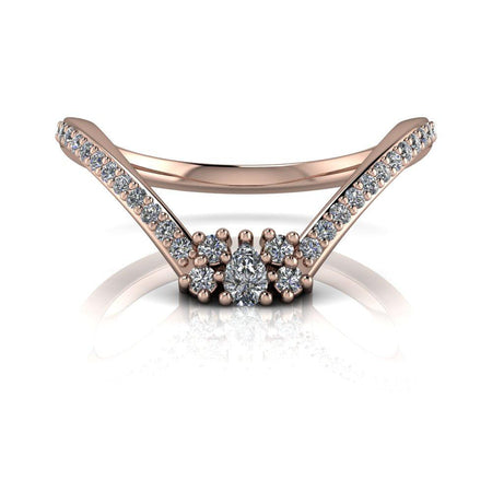 10kt rose gold Engagement Ring Bel Viaggio Designs, LLC