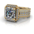 10kt yellow gold Engagement Ring Bel Viaggio Designs, LLC