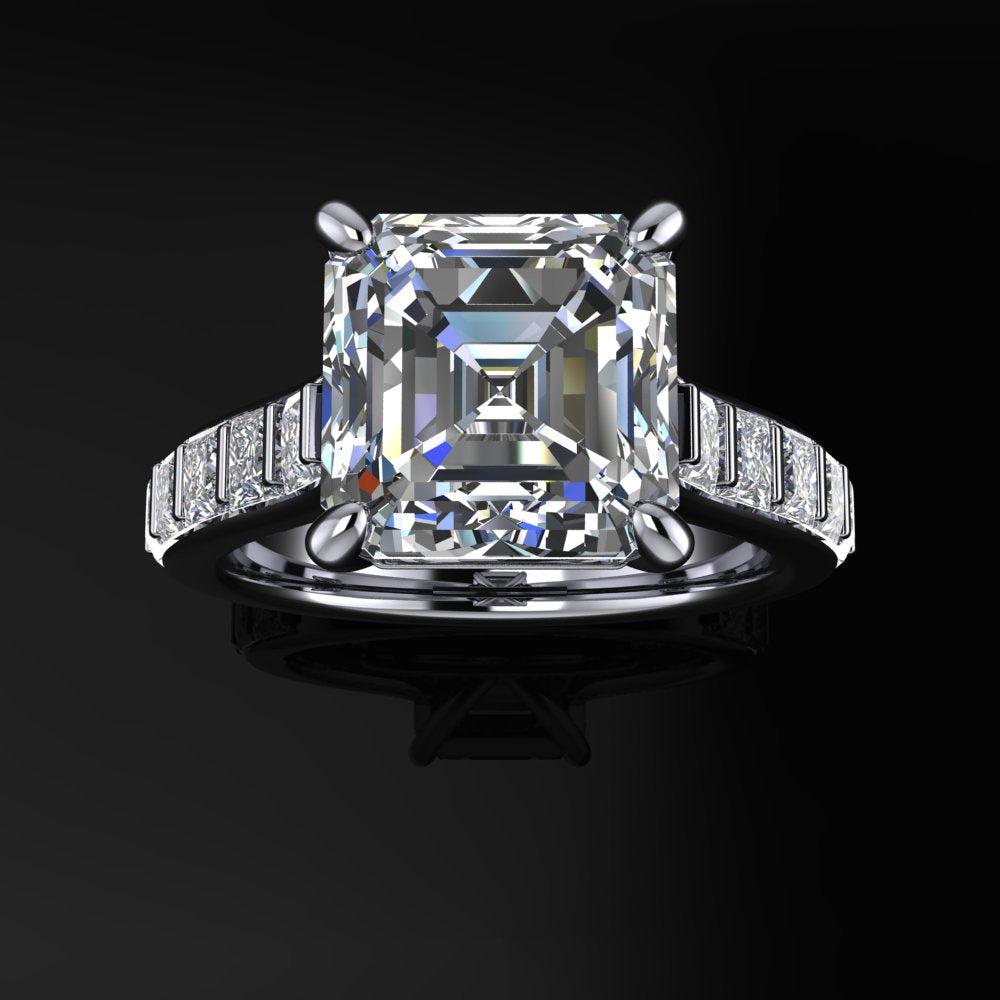 925 Silver Engagement Ring Bel Viaggio Designs, LLC