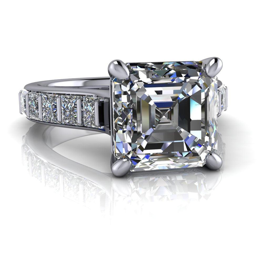 925 Silver Engagement Ring Bel Viaggio Designs, LLC