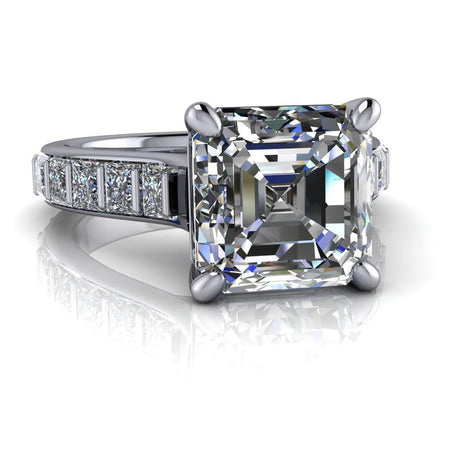 925 Silver Engagement Ring Bel Viaggio Designs, LLC