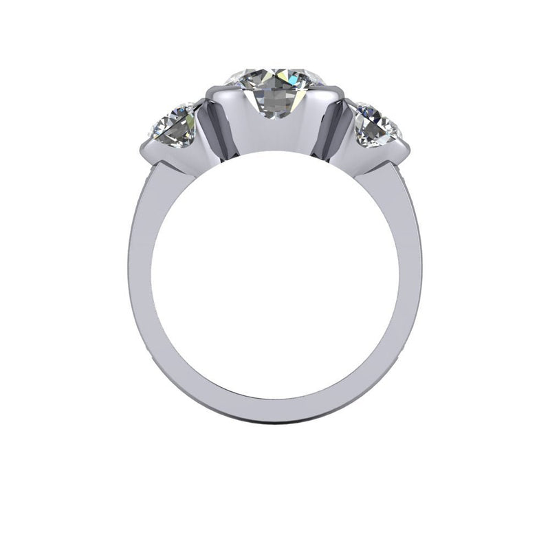 925 Silver Engagement Ring Bel Viaggio Designs, LLC