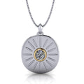 Sterling Silver/18kt Yellow Necklace Bel Viaggio Designs, LLC