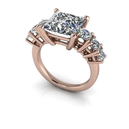 10kt rose gold Engagement Ring Bel Viaggio Designs, LLC