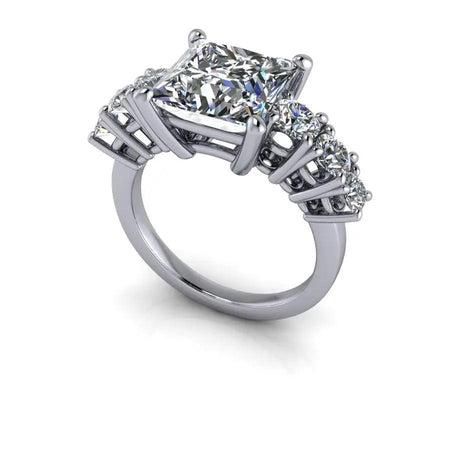 925 Silver Engagement Ring Bel Viaggio Designs, LLC