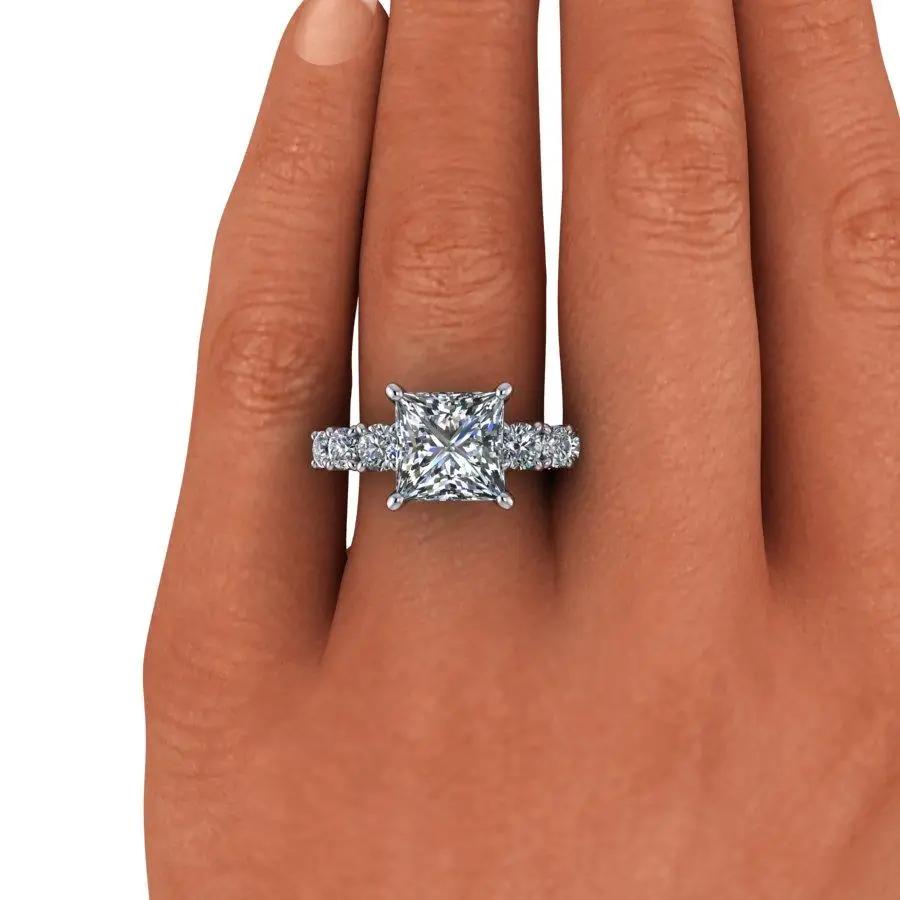 10kt rose gold Engagement Ring Bel Viaggio Designs, LLC