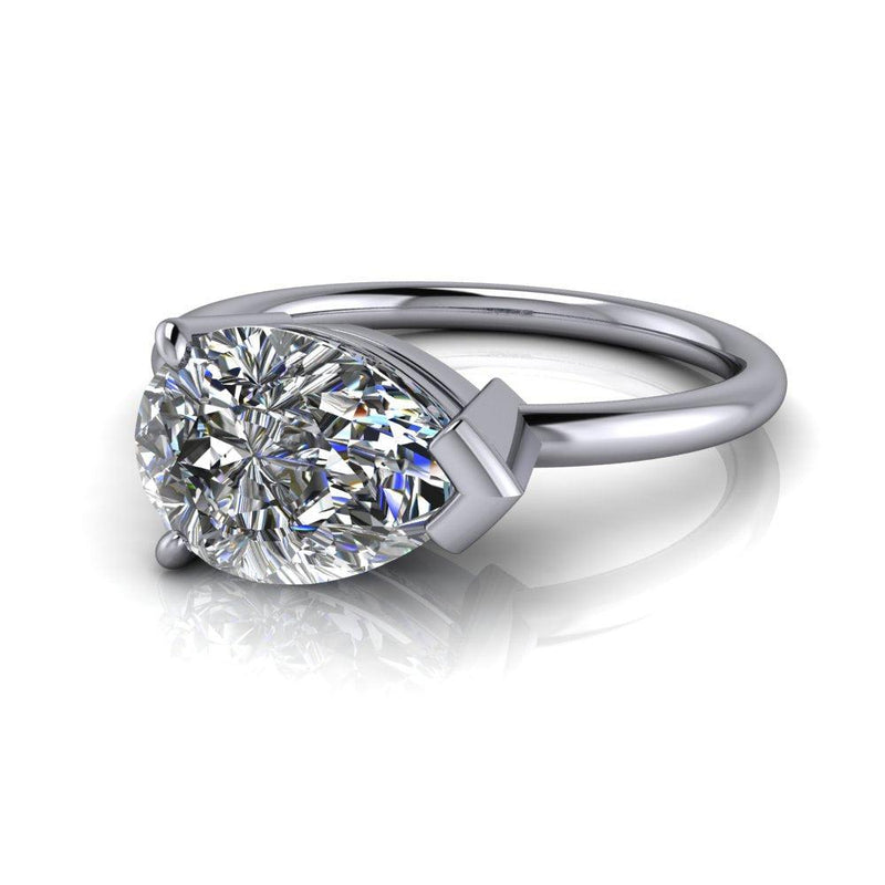 925 Silver Engagement Ring Bel Viaggio Designs, LLC