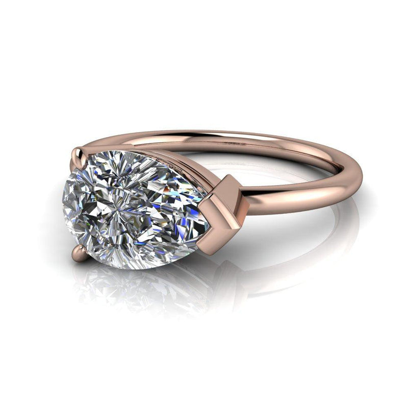 10kt yellow gold Engagement Ring Bel Viaggio Designs, LLC