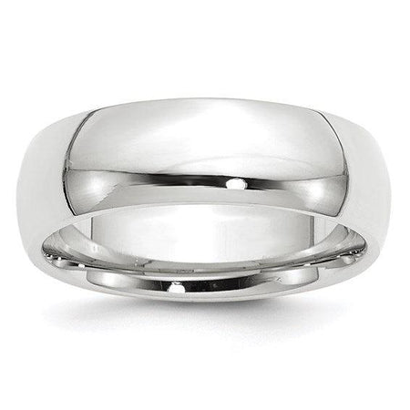 10kt white gold Men's Wedding Bands Bel Viaggio Designs, LLC