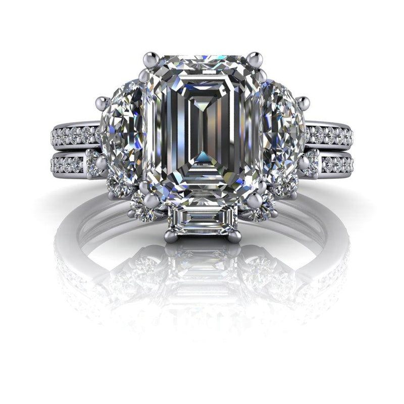 10kt white gold Engagement Ring Bel Viaggio Designs, LLC