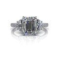 14 kt white gold Engagement Ring Bel Viaggio Designs, LLC