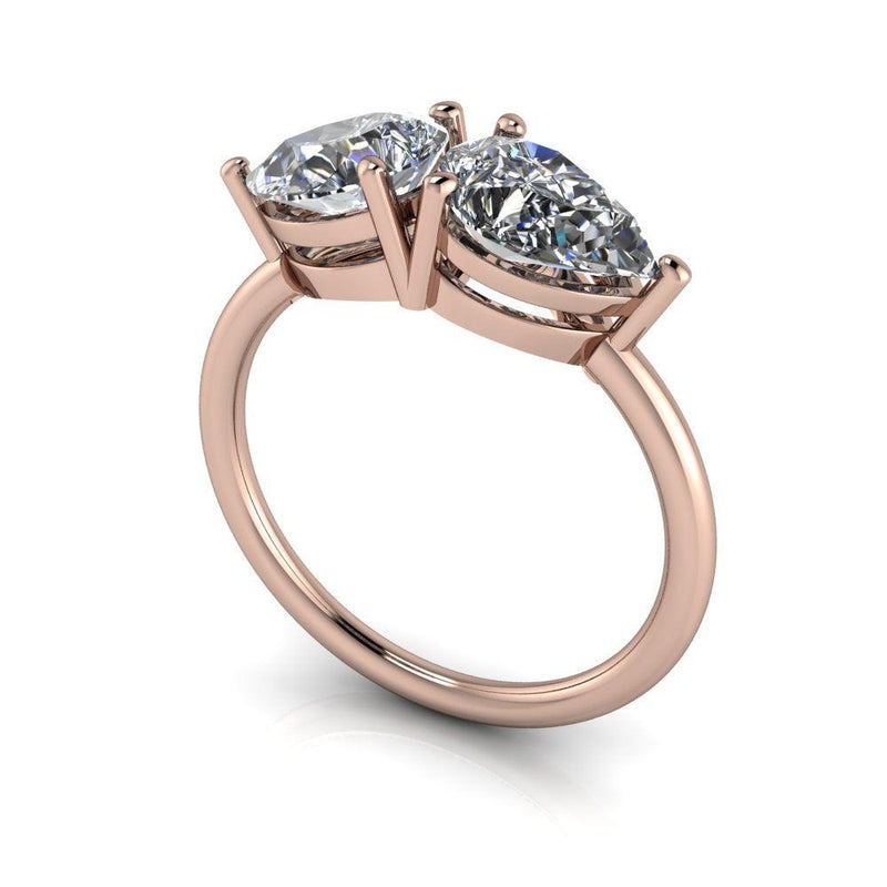 10kt rose gold Engagement Ring Bel Viaggio Designs, LLC