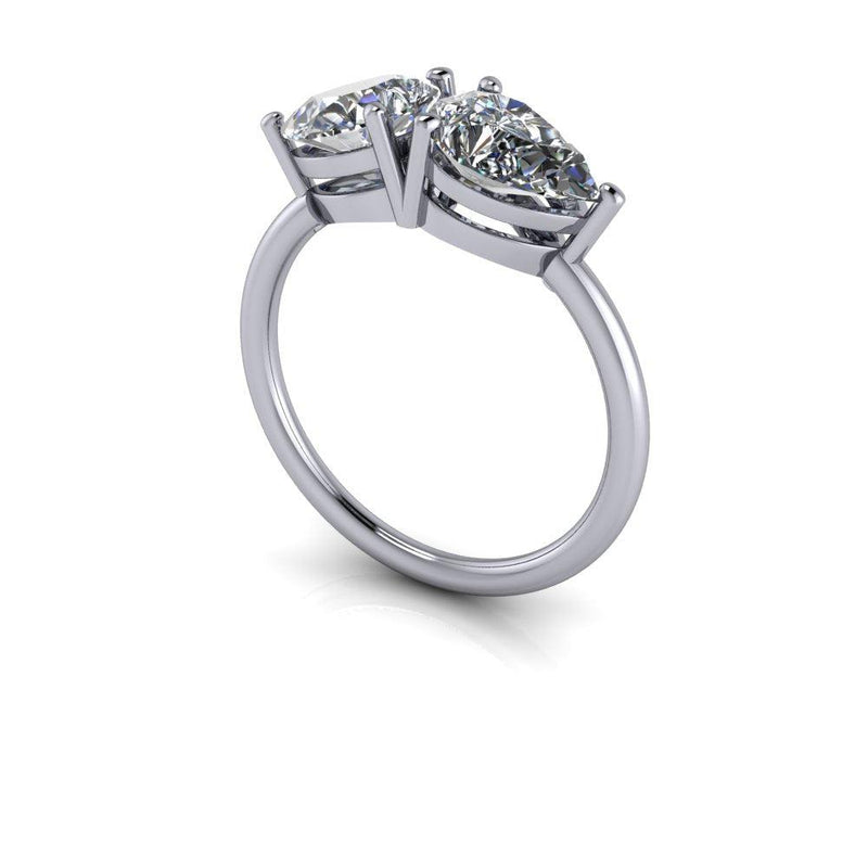 925 Silver Engagement Ring Bel Viaggio Designs, LLC