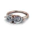 10kt rose gold Engagement Ring Bel Viaggio Designs, LLC