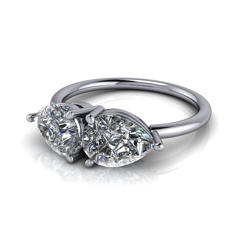 925 Silver Engagement Ring Bel Viaggio Designs, LLC