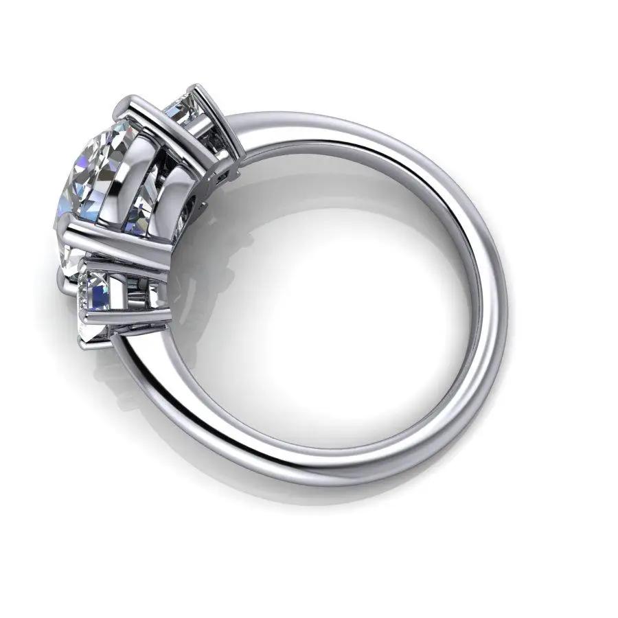 925 Silver Engagement Ring Bel Viaggio Designs, LLC