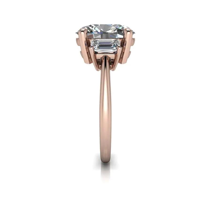 10kt rose gold Engagement Ring Bel Viaggio Designs, LLC