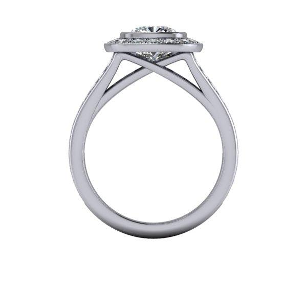 925 Silver Engagement Ring Bel Viaggio Designs, LLC