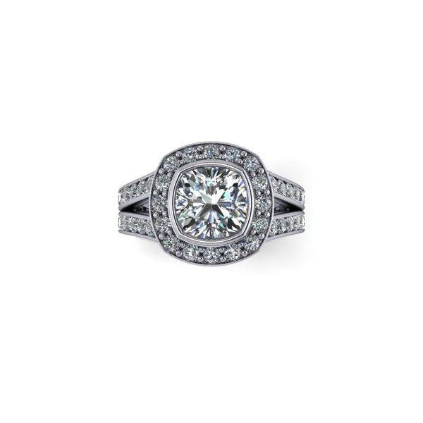 925 Silver Engagement Ring Bel Viaggio Designs, LLC