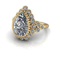 10kt yellow gold Engagement Ring Bel Viaggio Designs, LLC