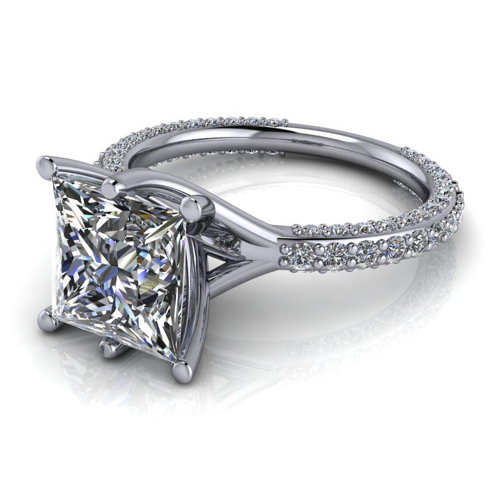 925 Silver Engagement Ring Bel Viaggio Designs, LLC