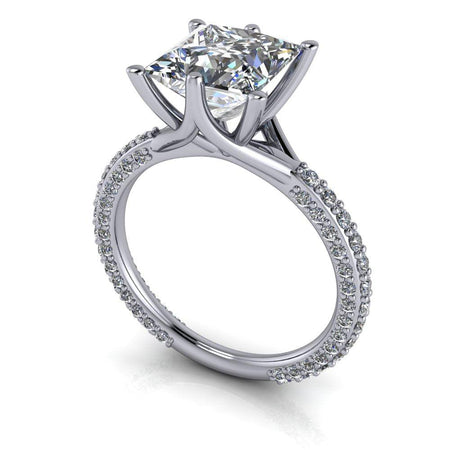 925 Silver Engagement Ring Bel Viaggio Designs, LLC