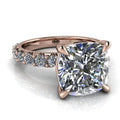 10kt rose gold Engagement Ring Bel Viaggio Designs, LLC