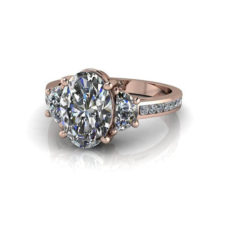 10kt rose gold Engagement Ring Bel Viaggio Designs, LLC