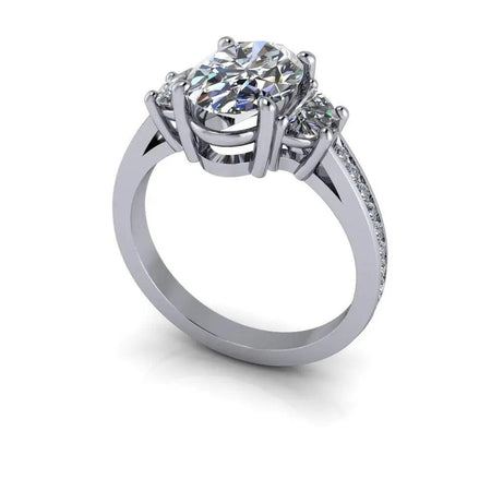 10kt rose gold Engagement Ring Bel Viaggio Designs, LLC