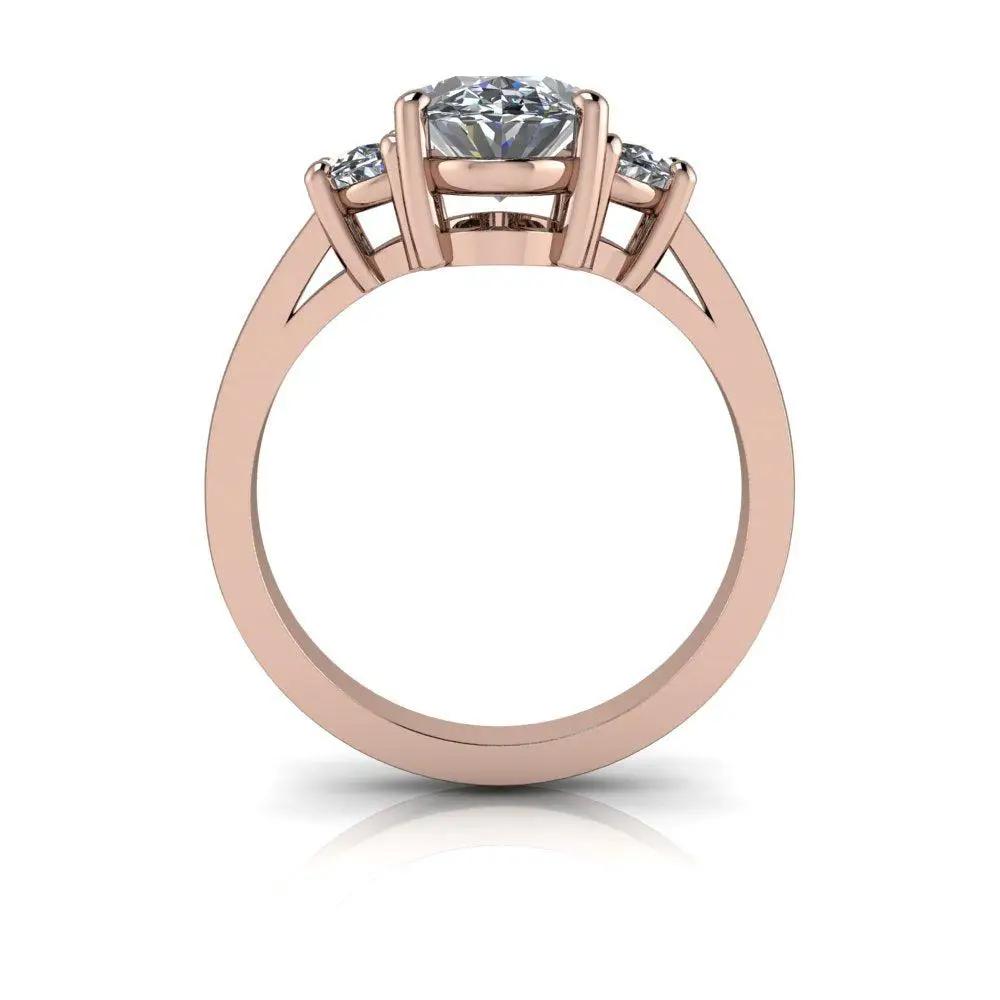 10kt rose gold Engagement Ring Bel Viaggio Designs, LLC