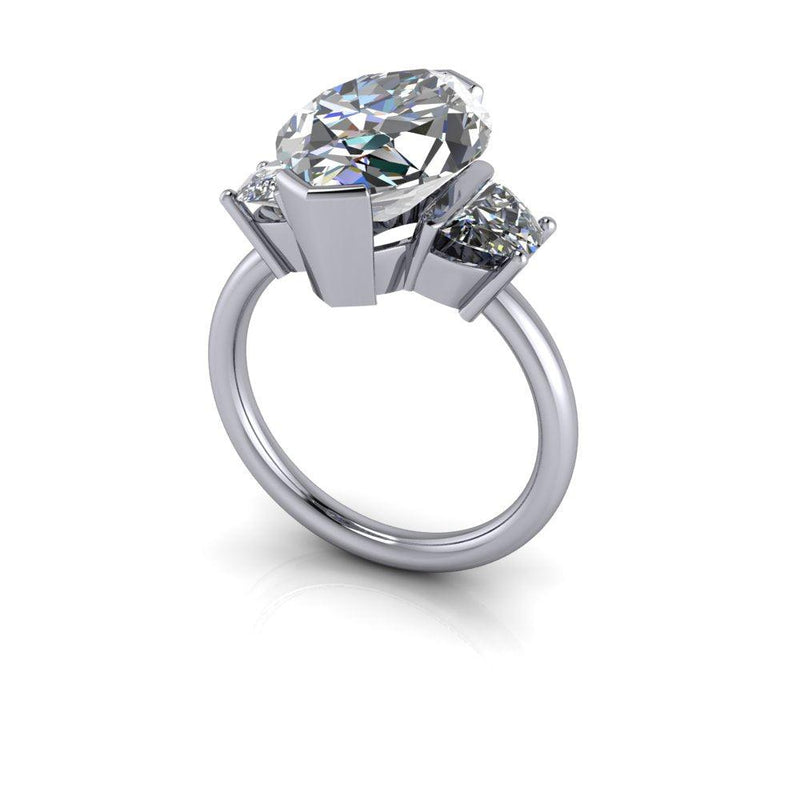 925 Silver Engagement Ring Bel Viaggio Designs, LLC