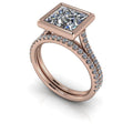 10kt rose gold Engagement Ring Bel Viaggio Designs, LLC