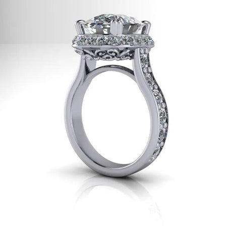 925 Silver Engagement Ring Bel Viaggio Designs, LLC