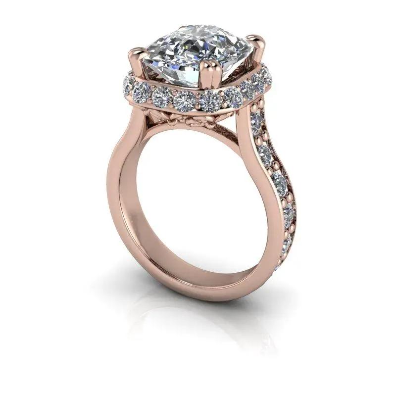 925 Silver Engagement Ring Bel Viaggio Designs, LLC