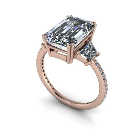 10kt rose gold Engagement Ring Bel Viaggio Designs, LLC