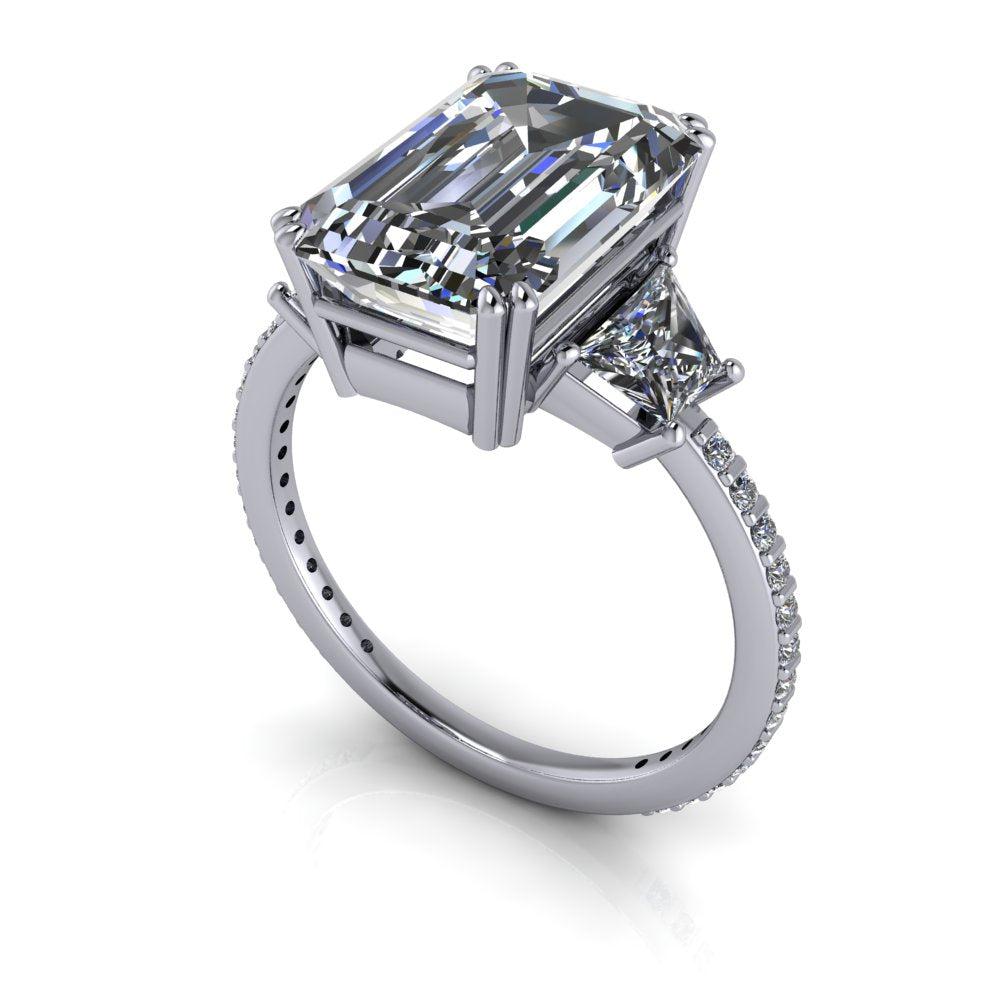 925 Silver Engagement Ring Bel Viaggio Designs, LLC