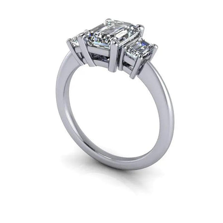 925 Silver Engagement Ring Bel Viaggio Designs, LLC